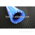 Silicone reinforced tube braid reinforced silicone hose